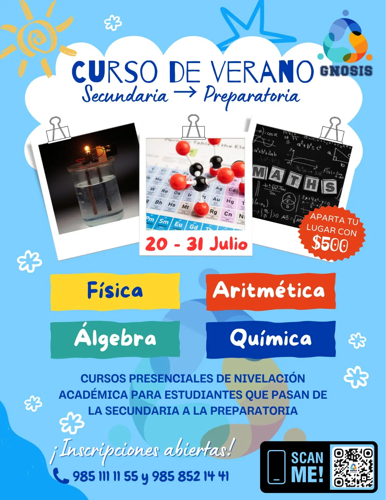 Promoción del curso de verano